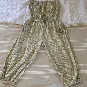 Patterned Jumpsuit/ Romper